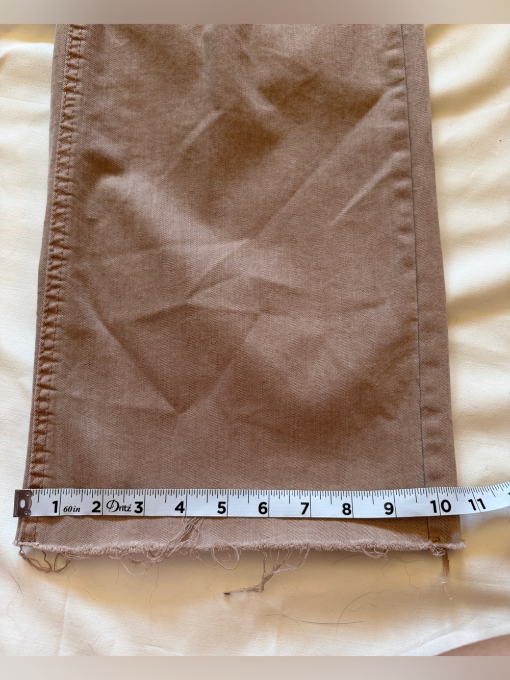 OAT New York Wide Leg Raw Hem Jeans - Picture 11 of 11